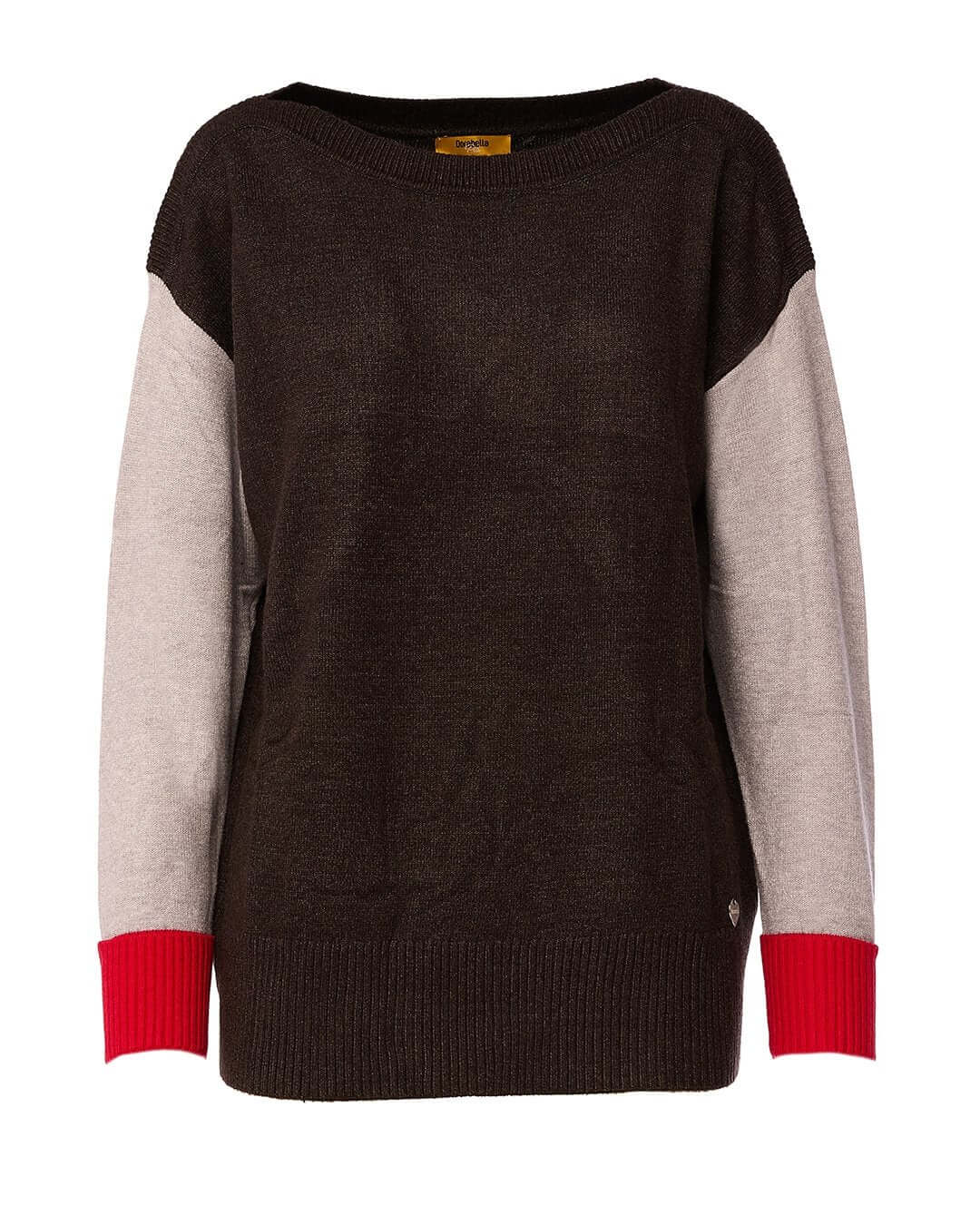 SCOLLO A BARCA A TRE COLORI ANTRACITE DORABELLA PIU'