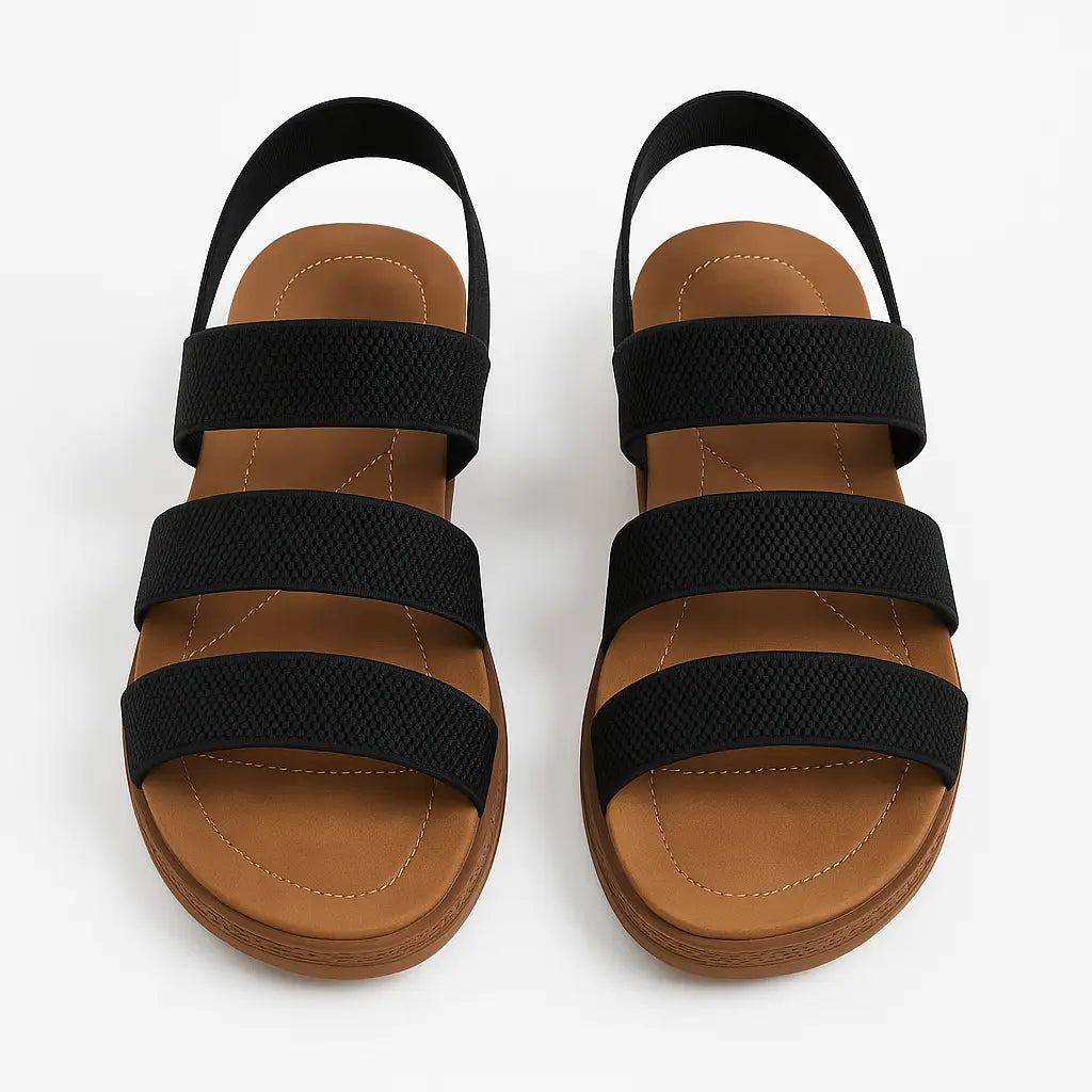 Sandalo basso con fasce elastiche Dorabella