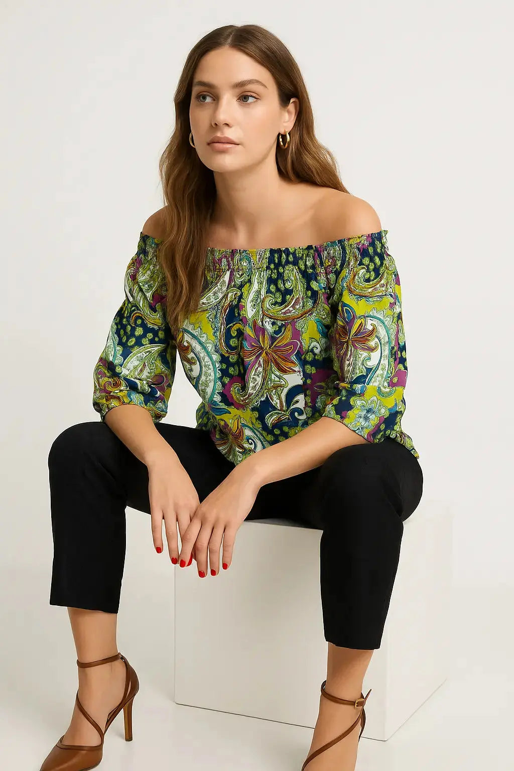 Schiffer fantasia mezza manica DORABELLA