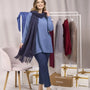Sciarpa Easy BLU DORABELLA EASY Un