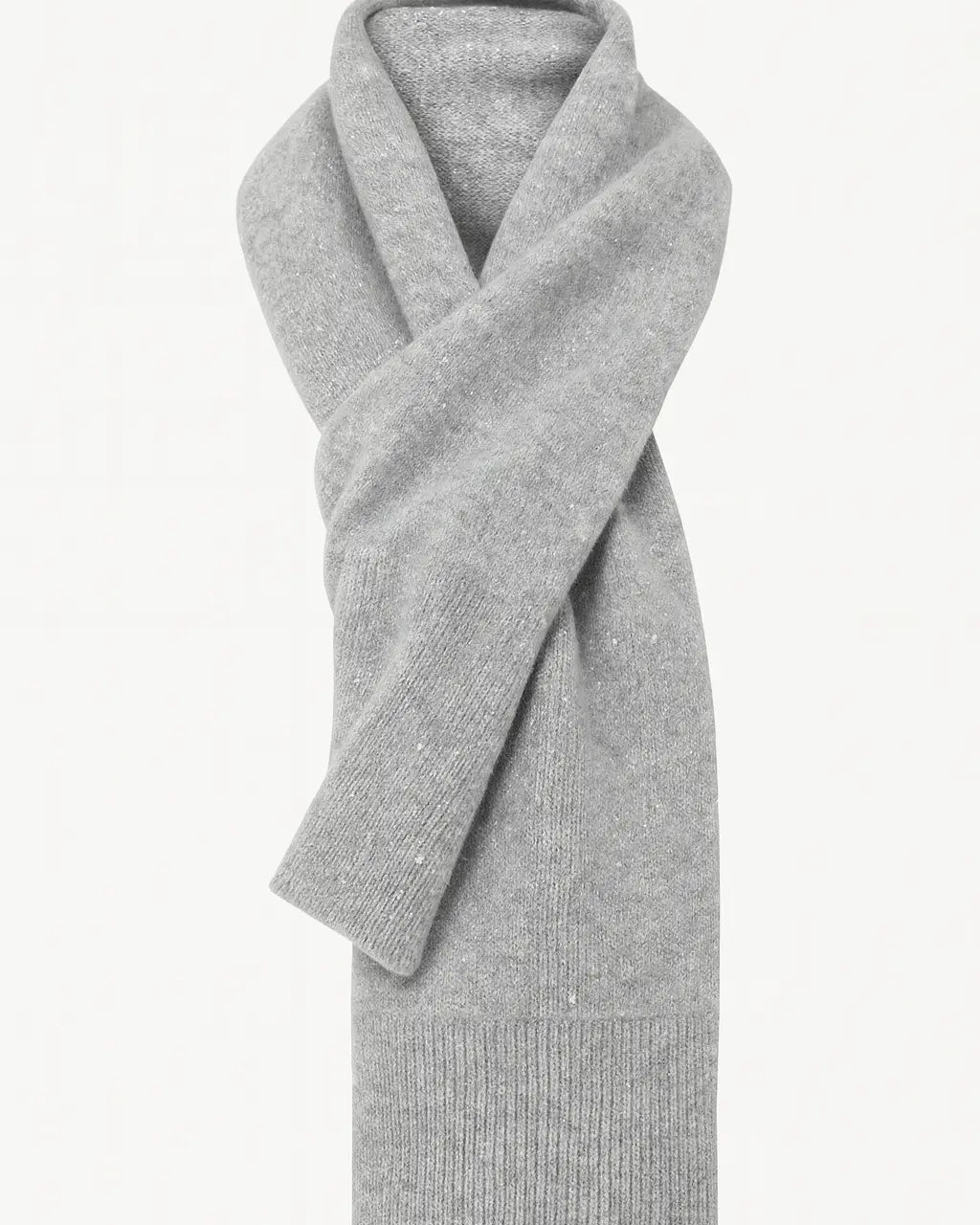 Sciarpa in maglia con micro paillettes Dorabella