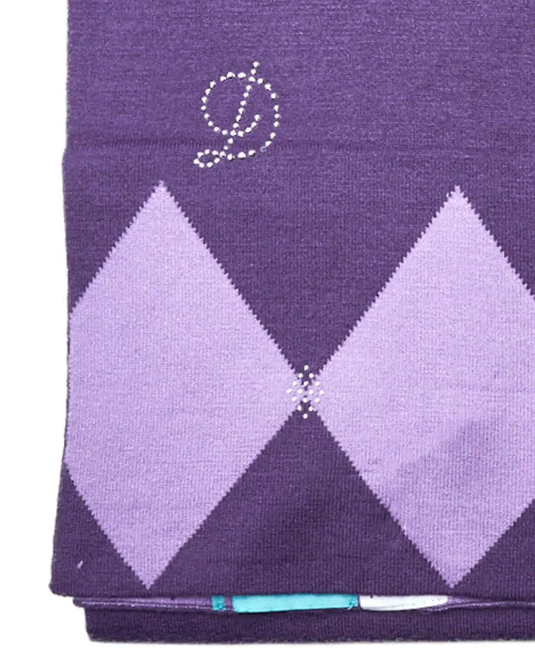 Sciarpa rombi LAVANDA DORABELLA