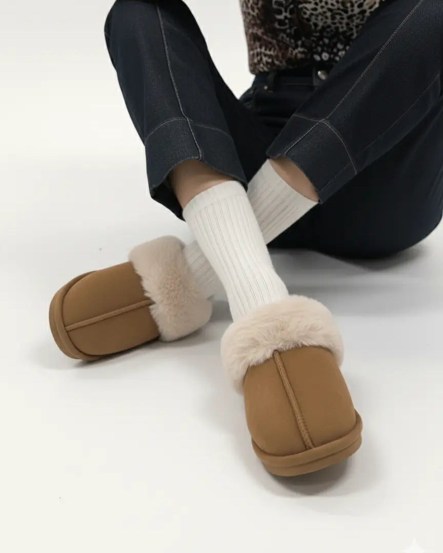 Shoes slip-on invernali con pelliccia interna Dorabella