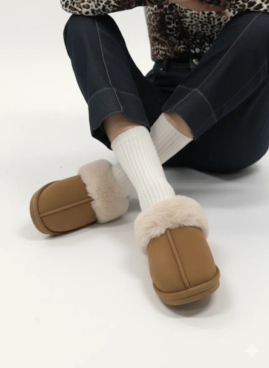 Shoes slip-on invernali con pelliccia interna Dorabella