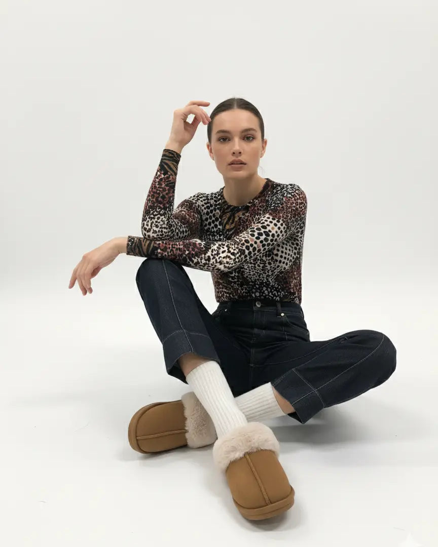 Shoes slip-on invernali con pelliccia interna Dorabella