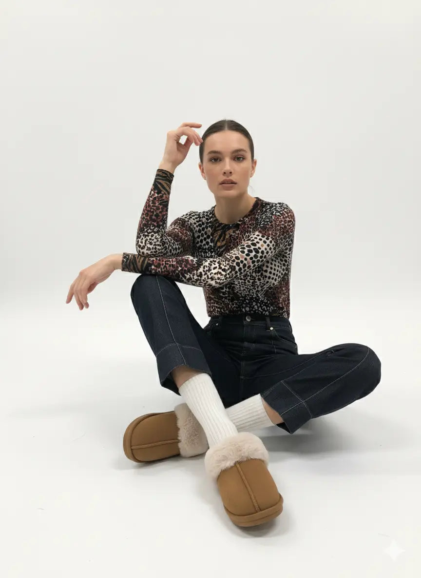 Shoes slip-on invernali con pelliccia interna Dorabella