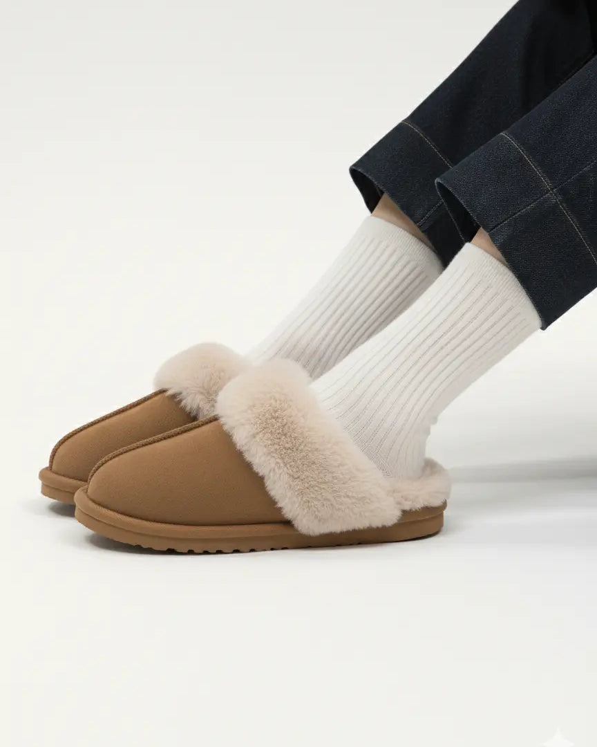 Shoes slip-on invernali con pelliccia interna Dorabella