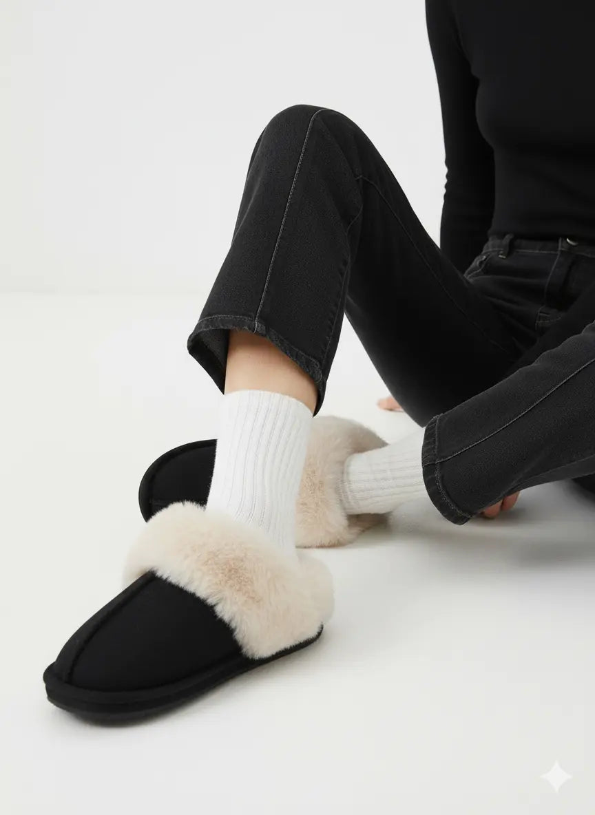 Shoes slip-on invernali con pelliccia interna Dorabella