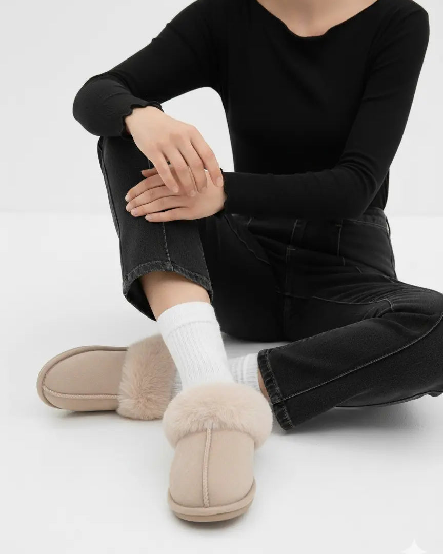 Shoes slip-on invernali con pelliccia interna Dorabella
