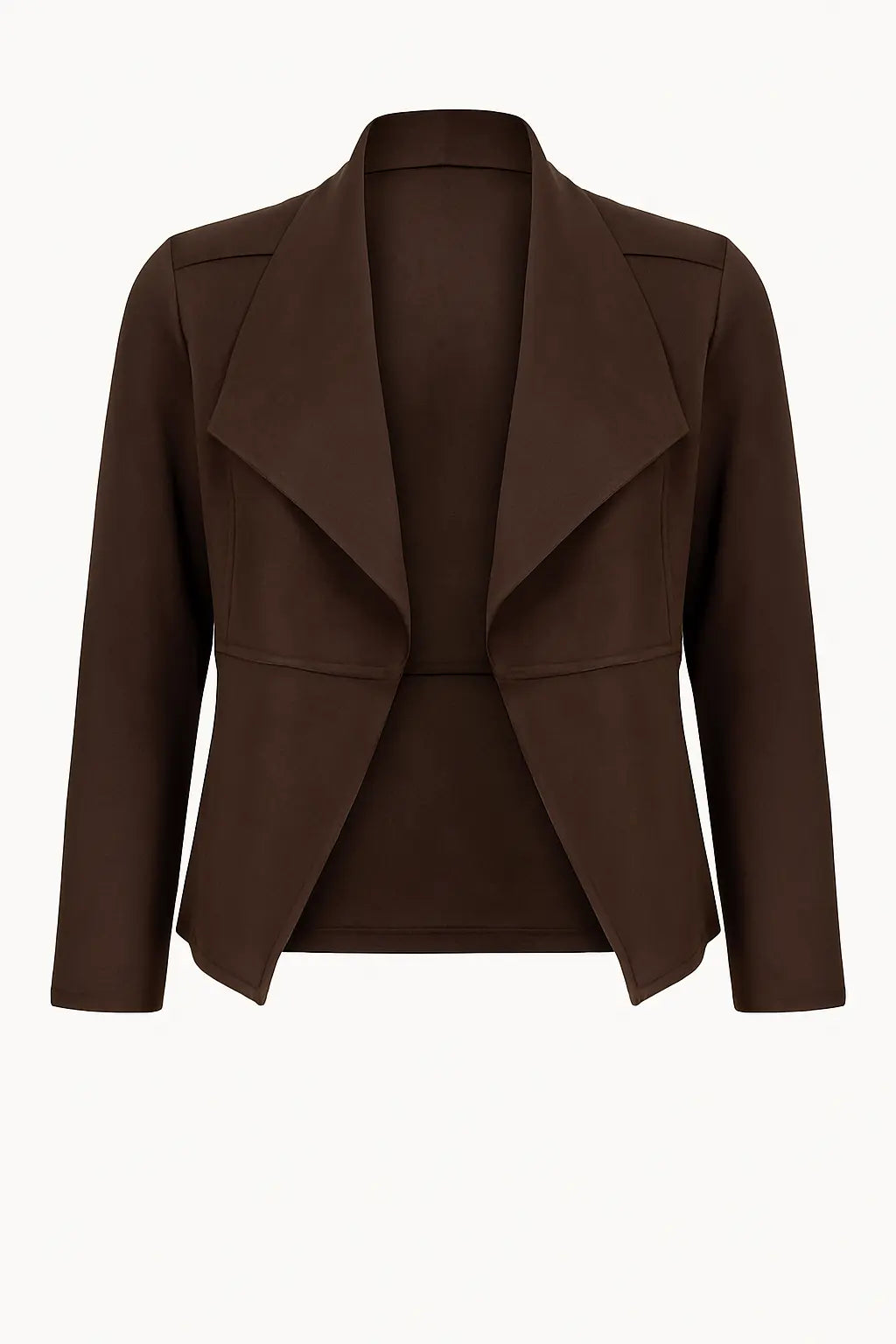 Spolverino sciallato in suede DORABELLA