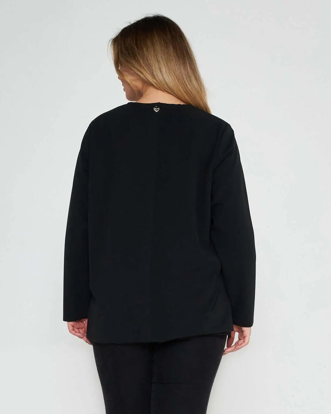 Spoverino girocollo NERO DORABELLA PIU'