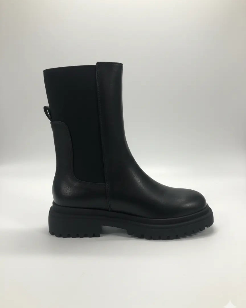 Stivaletti Chelsea Chunky in Pelle Dorabella