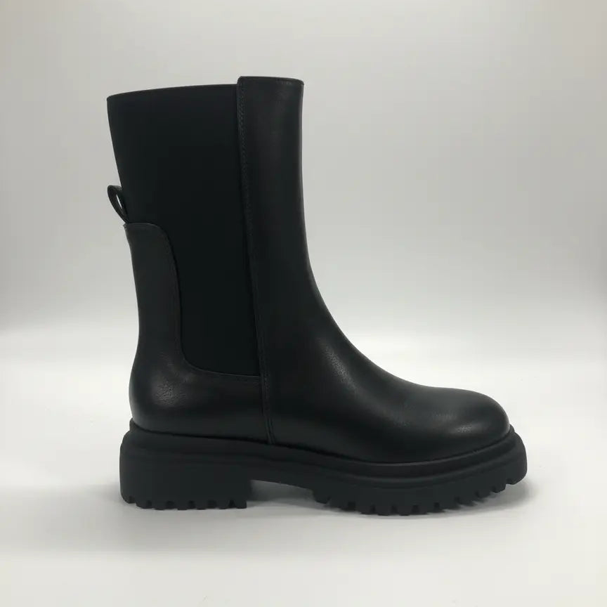 Stivaletti Chelsea Chunky in Pelle Dorabella