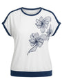 T-Shirt Blooming Touch DORABELLA PIU'
