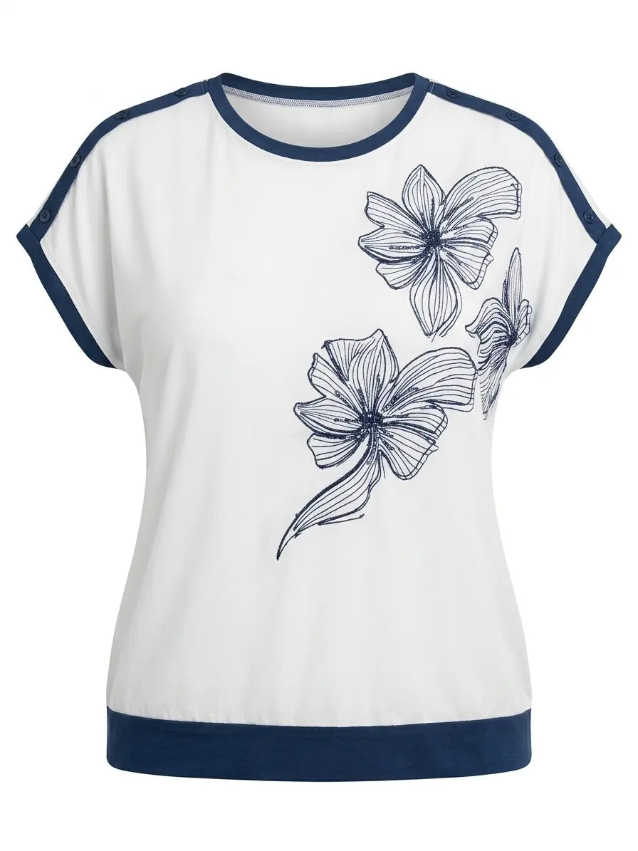 T-Shirt Blooming Touch DORABELLA PIU'