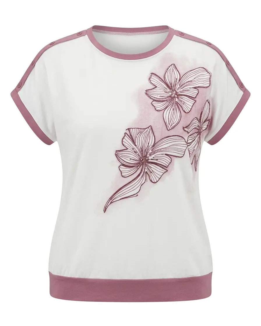 T-Shirt Blooming Touch DORABELLA PIU'
