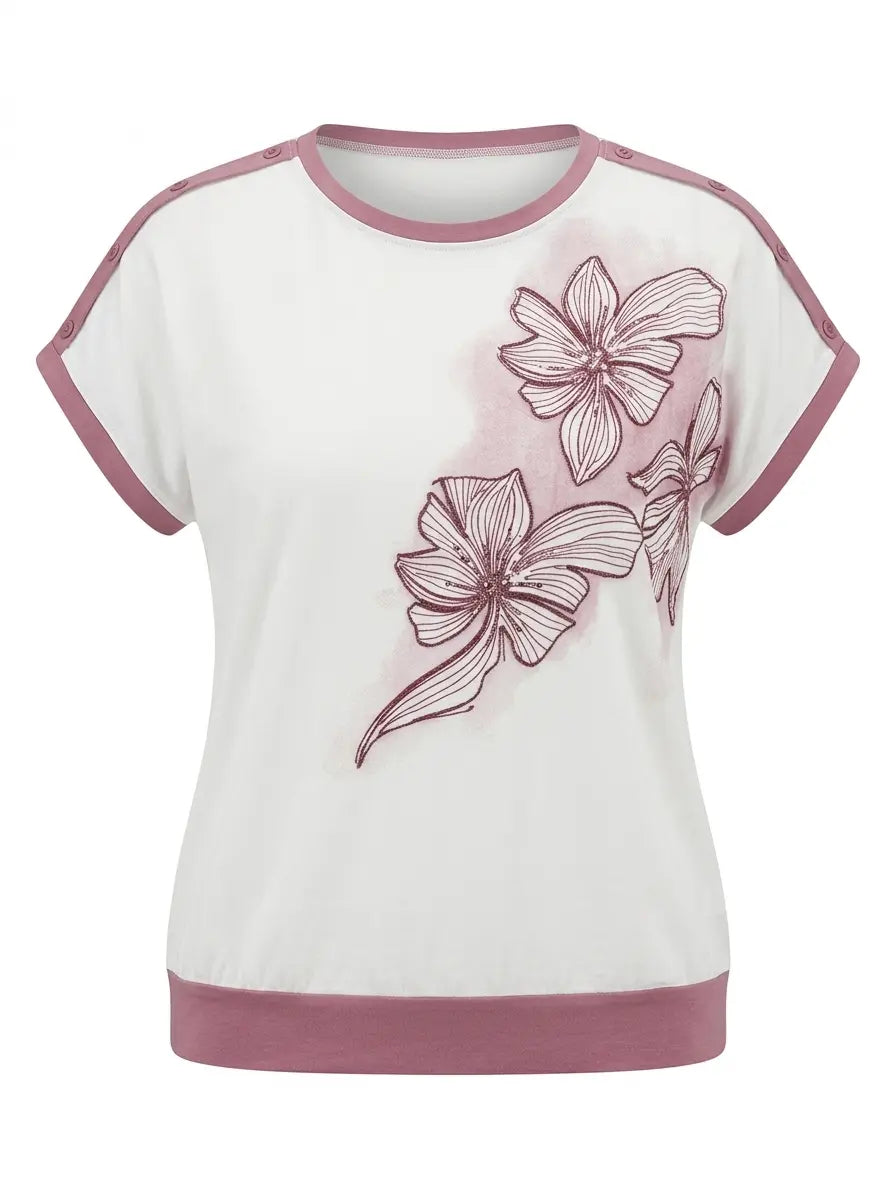 T-Shirt Blooming Touch DORABELLA PIU'