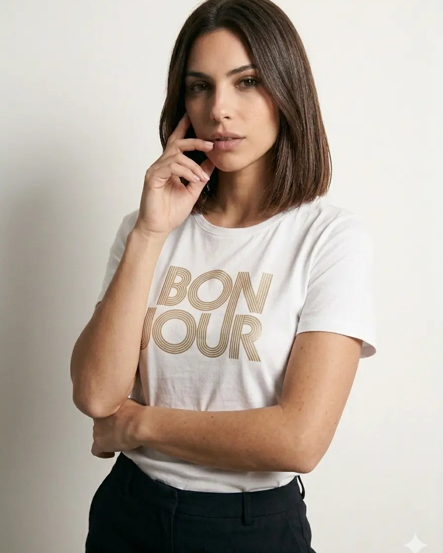 T-Shirt Bonjour DORABELLA