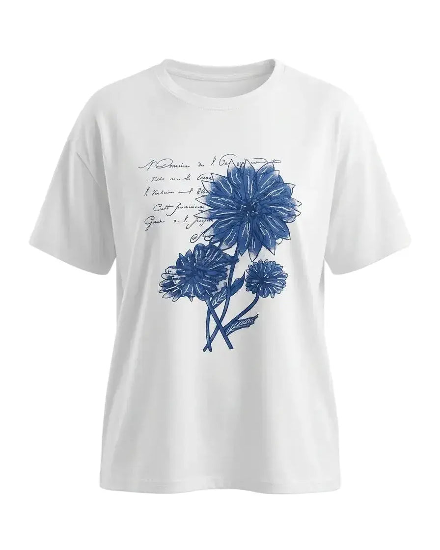 T-Shirt Floreale DORABELLA PIU'