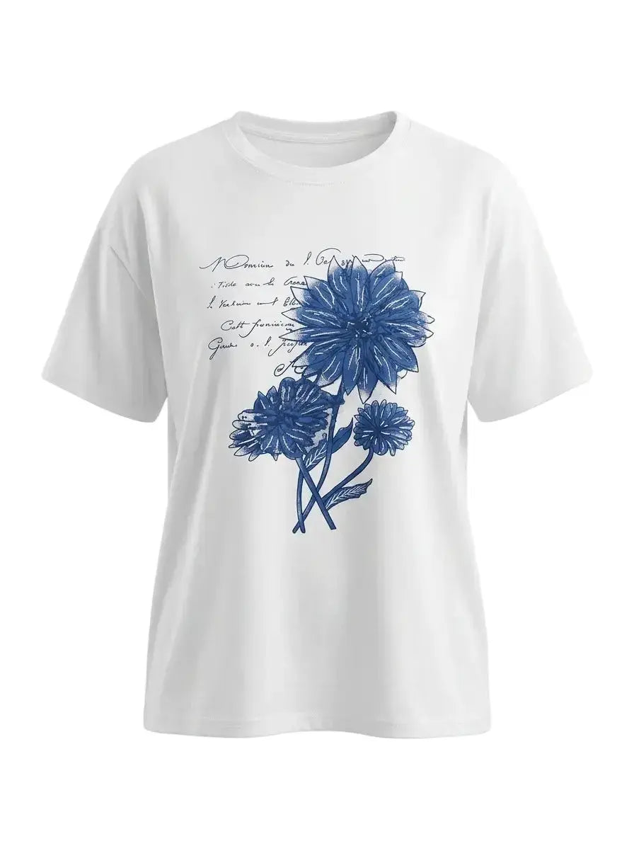 T-Shirt Floreale DORABELLA PIU'