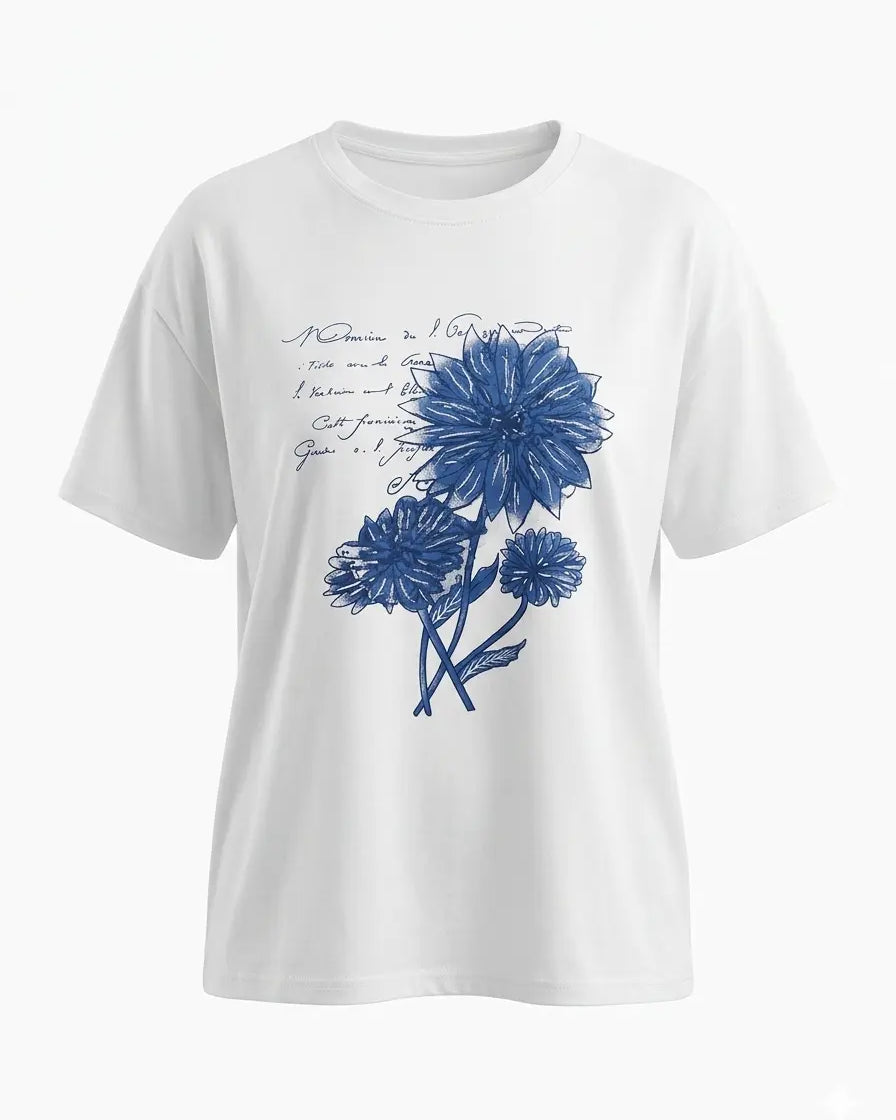 T-Shirt Floreale DORABELLA PIU'