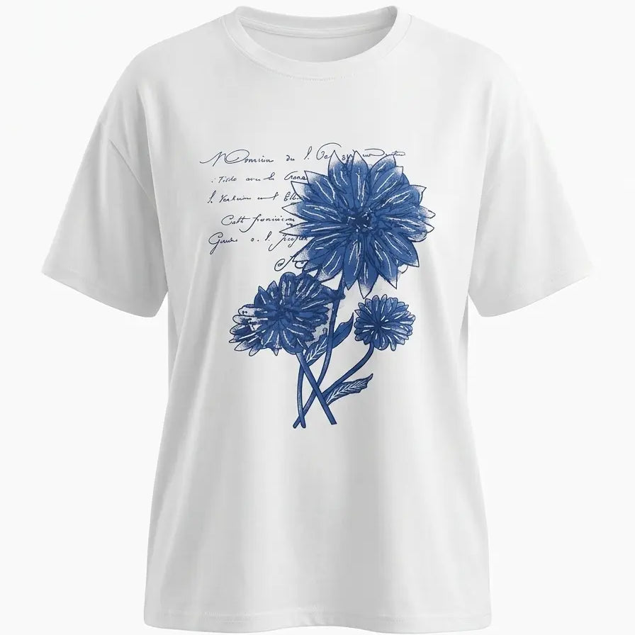 T-Shirt Floreale DORABELLA PIU'