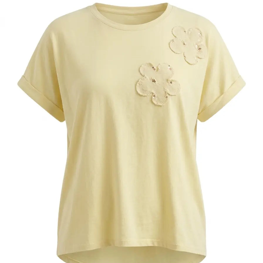 T-Shirt Golden Petals DORABELLA