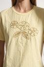 T-Shirt Golden Petals DORABELLA