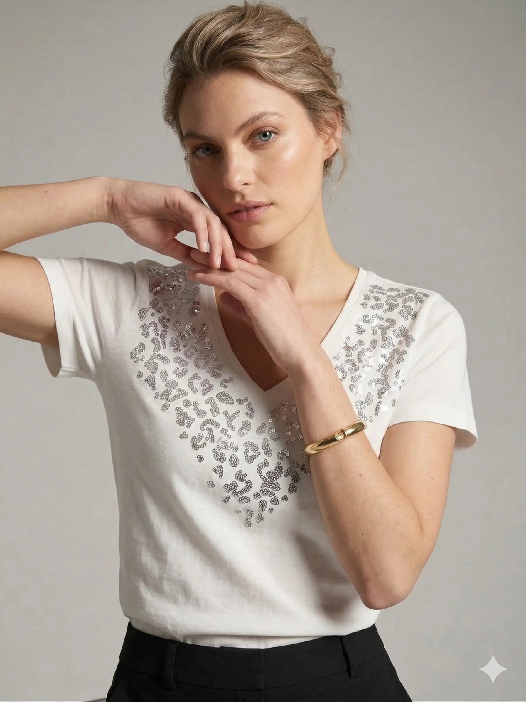 T-Shirt Paillettes DORABELLA