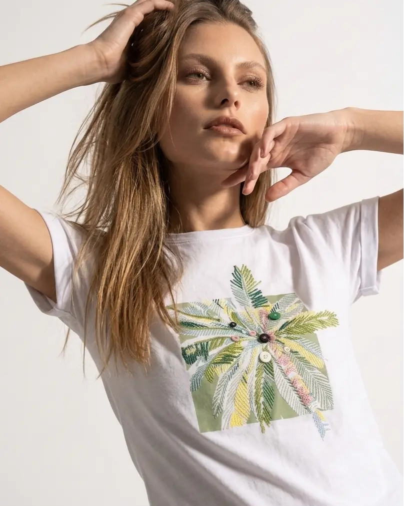 T-Shirt Palm Oasis DORABELLA