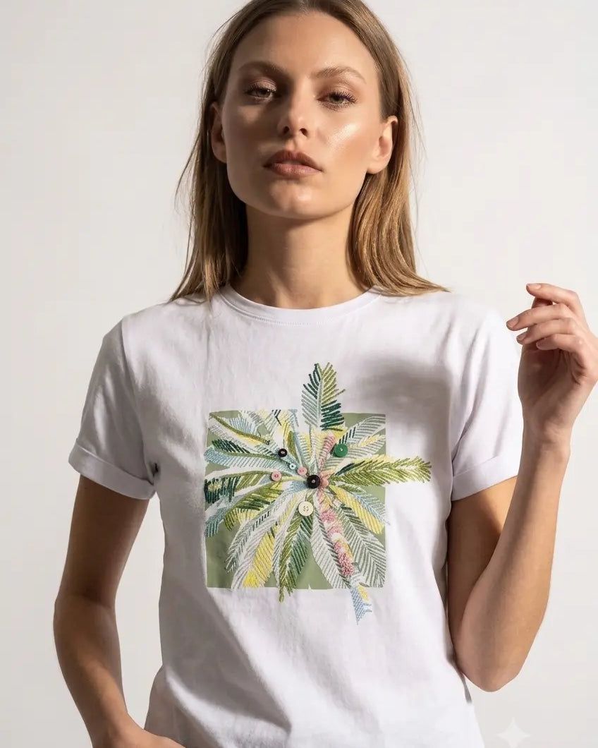 T-Shirt Palm Oasis DORABELLA