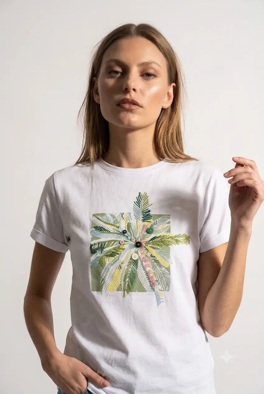 T-Shirt Palm Oasis DORABELLA