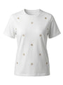 T-Shirt con Margherite DORABELLA