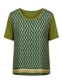 T-Shirt stampa geometrica DORABELLA