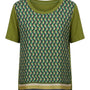 T-Shirt stampa geometrica DORABELLA