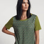 T-Shirt stampa geometrica DORABELLA