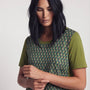 T-Shirt stampa geometrica DORABELLA