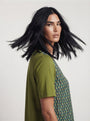 T-Shirt stampa geometrica DORABELLA