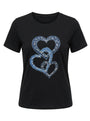 T-shirt Denim Hearts DORABELLA