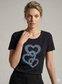 T-shirt Denim Hearts DORABELLA