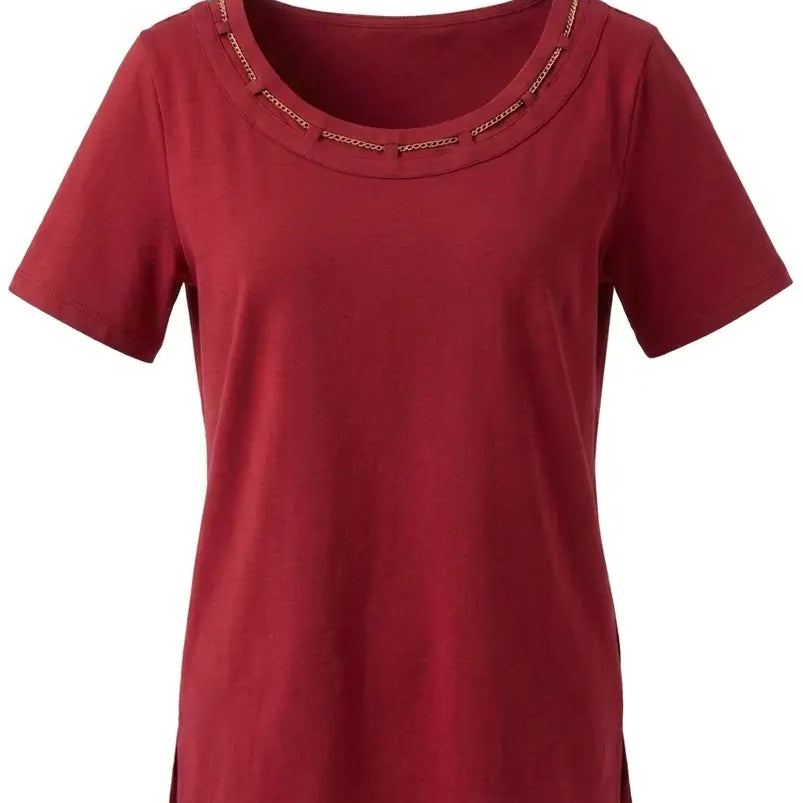 T-shirt Golden Blossom DORABELLA PIU'