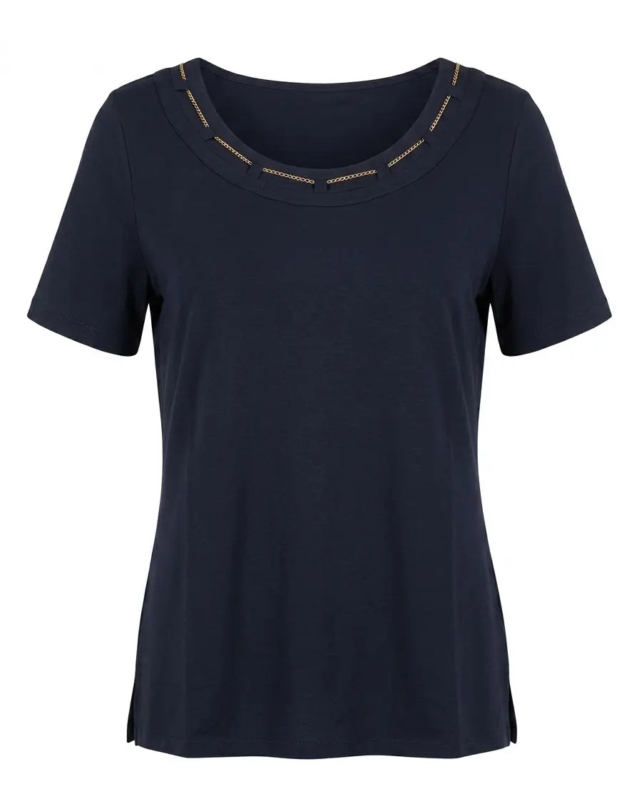 T-shirt Golden Blossom DORABELLA PIU'