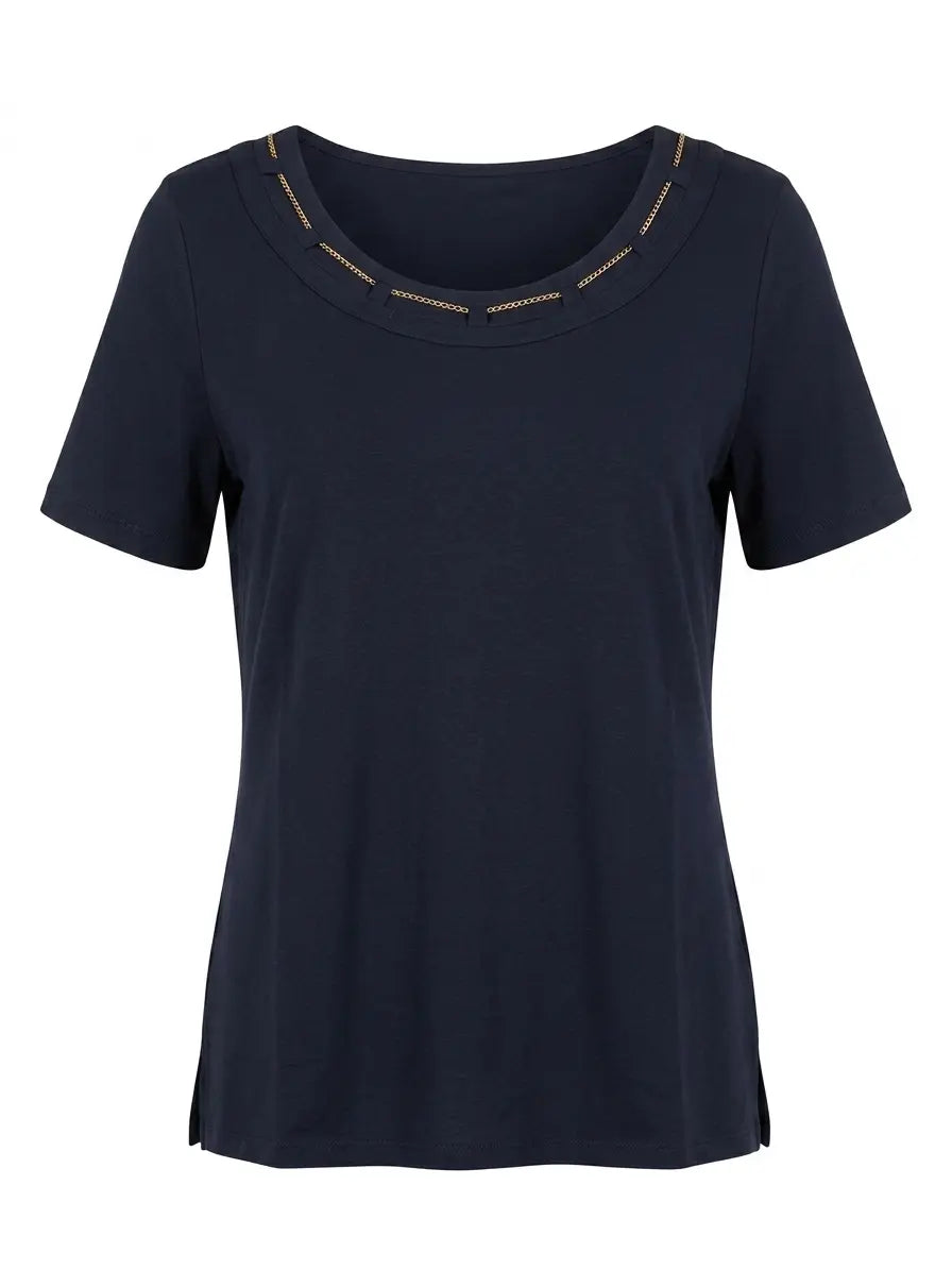 T-shirt Golden Blossom DORABELLA PIU'