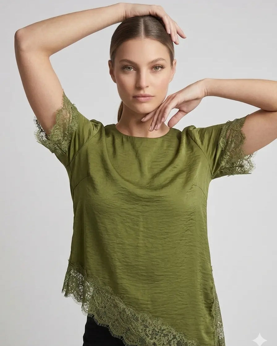 T-shirt Satin Boudoir DORABELLA