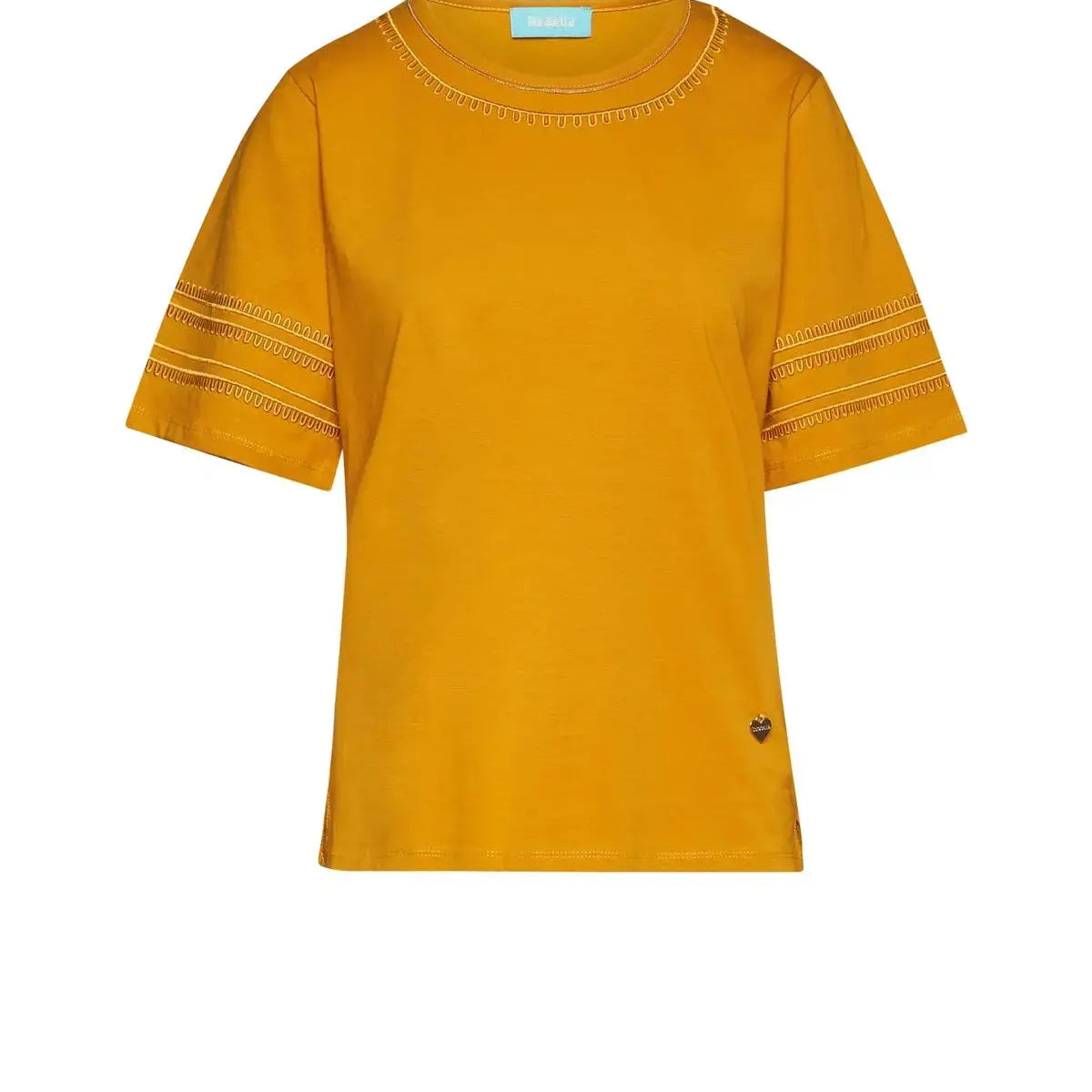 T-shirt a mezze maniche con ricami SOLE DORABELLA