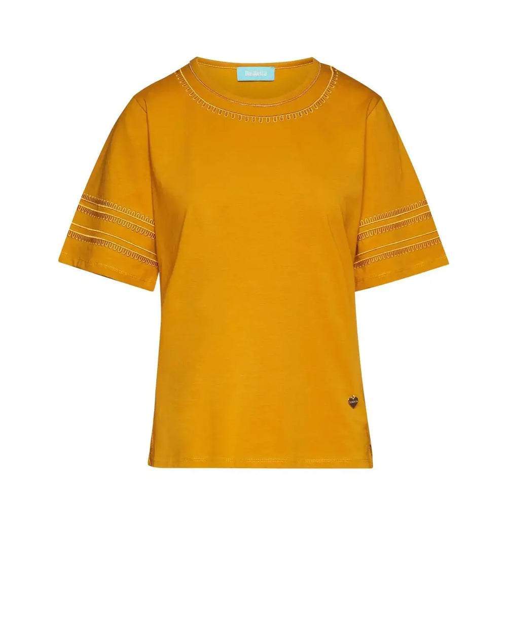 T-shirt a mezze maniche con ricami SOLE DORABELLA