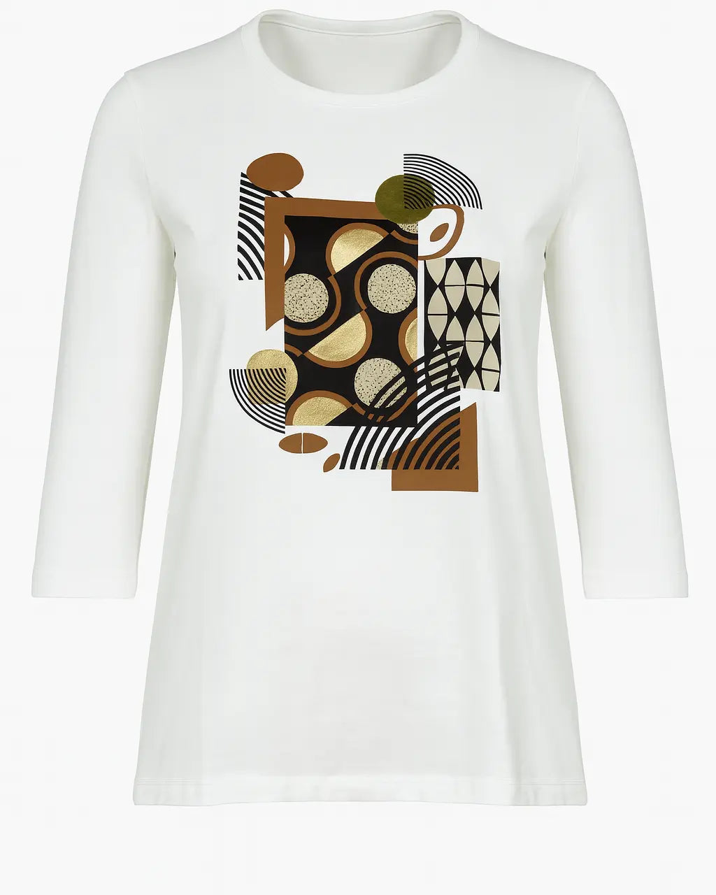 T-shirt con stampa maillard DORABELLA
