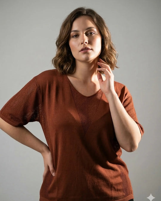 T-shirt girocollo DORABELLA PIU'