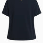 T-shirt stampata bi-materiale DORABELLA
