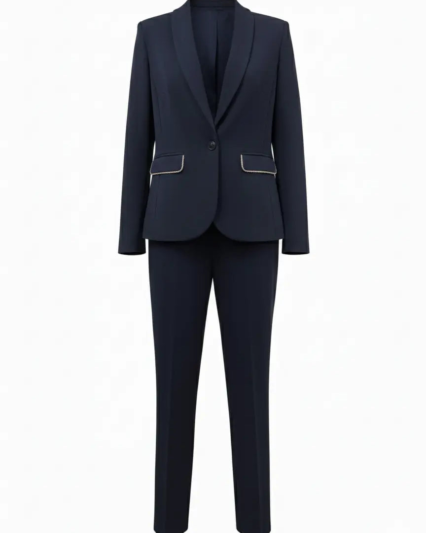 Tailleur con dettagli in strass DORABELLA